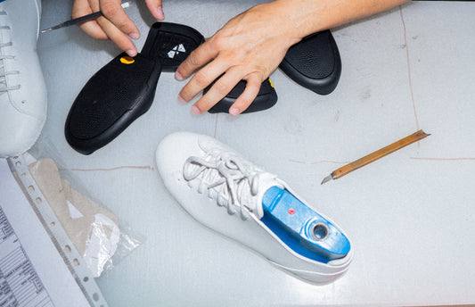 Where a VOR shoe begins.