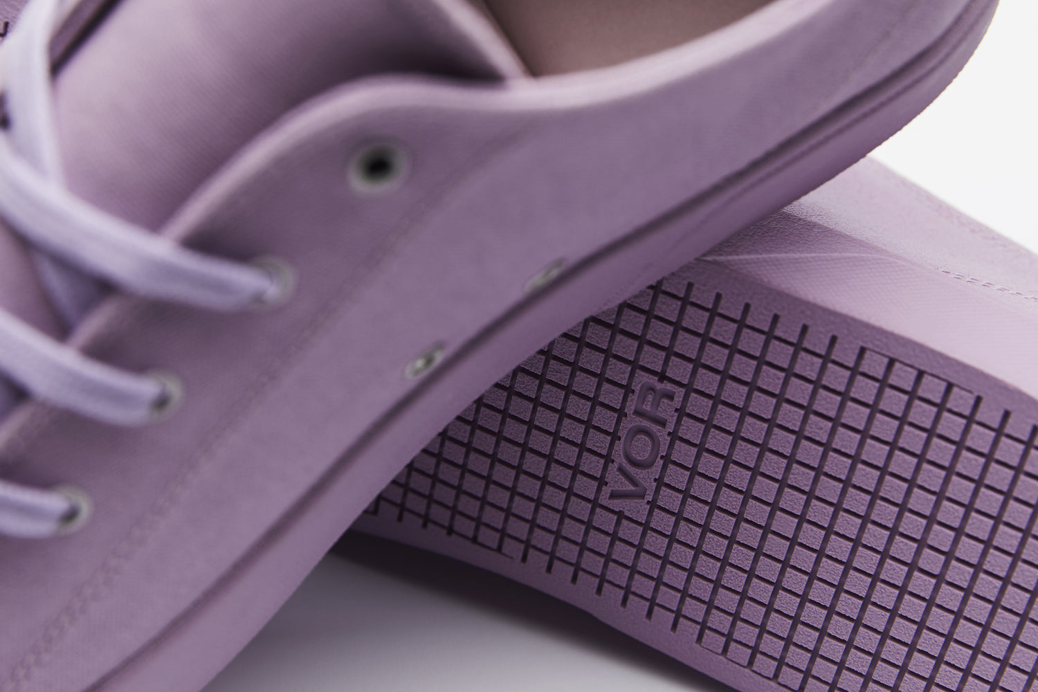 Beautiful shade of lilac sneaker made from premium quality materials.