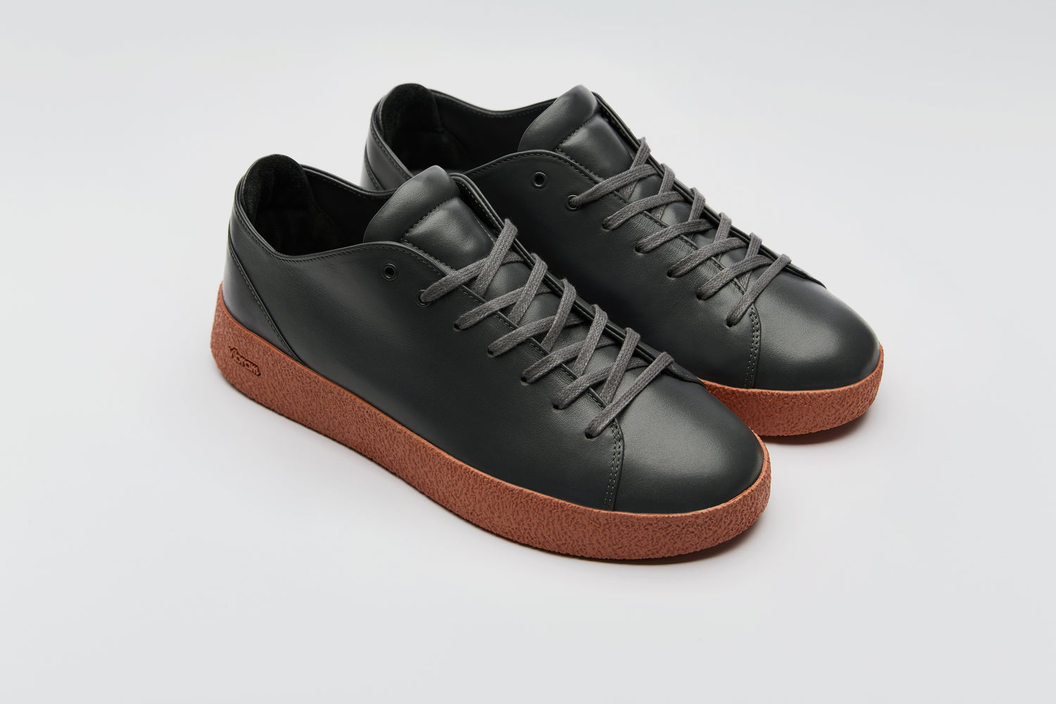 A elegant and luxurious interpretation of a crepe sneaker.